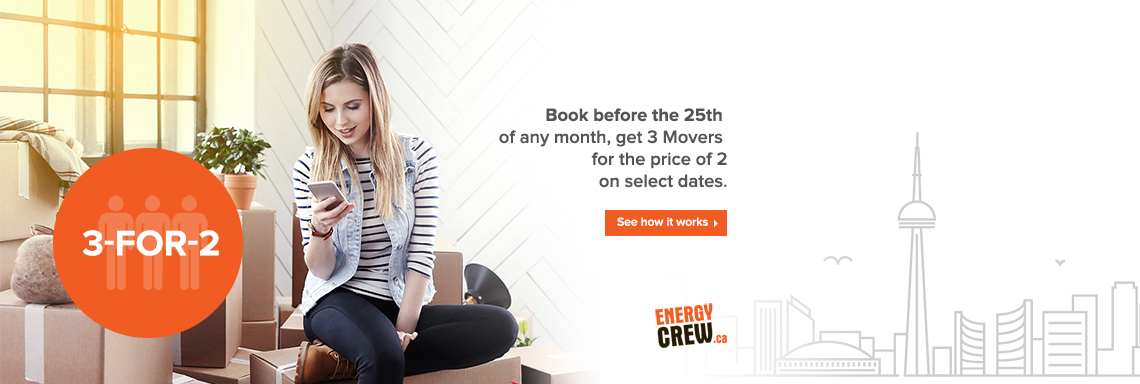 Get 3 Movers for the price of 2
