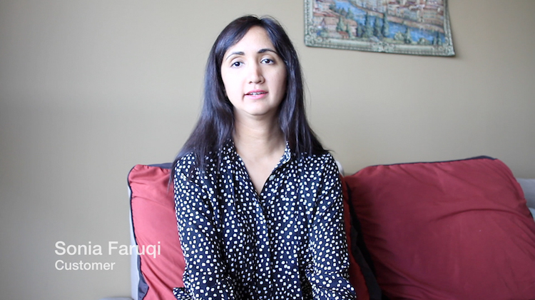 Customer Testimonial - Sonia Faruqi
